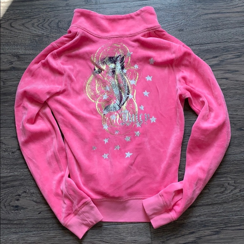 NWOT Juicy Couture Sz Small Signature Zip-up